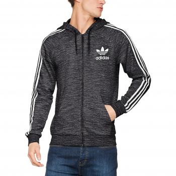 adidas Clfn Ft Fz Sudadera, Hombre, Negro