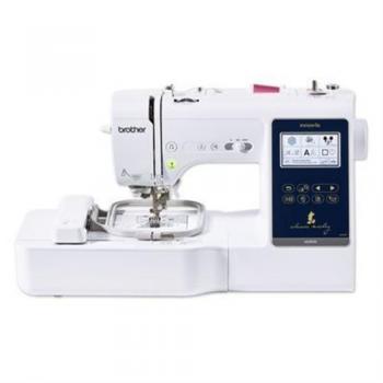 BROTHER INNOVIS M280D - Máquina de Coser y Bordar con 80 Diseños de Bordado Integrados, Pantalla LCD, Función de Cortador de Hilo Automático, 7 Tipos de Ojal Autom