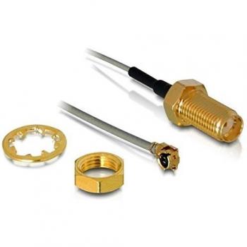 Delock 88419 i-pex m/SMA f Gris - Conector