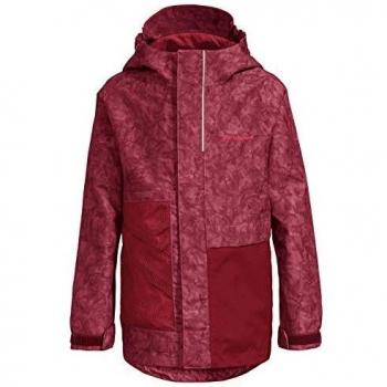 VAUDE Faunus - Chaqueta infantil, Unisex niños, Chaqueta, 41854, Club rojo, 122-128 cm