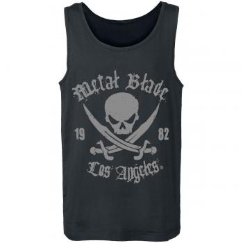 Metal Blade Pirate Logo Camiseta Tirantes Negro XXL