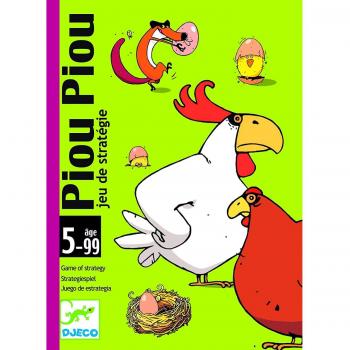 Djeco Piou Piou Juego de Estrategia de Cartas