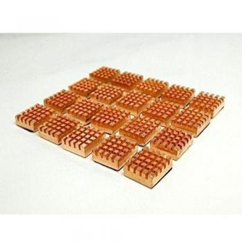 20 pcs cobre VGA-RAM ventilador/refrigerador 13 x 13 mm de cobre