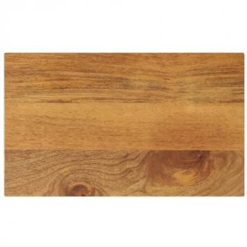 Tablero de mesa rectangular madera maciza mango 50x40x3,8 cm