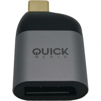 Adaptador de USB-C a Display Port Quick Media.
