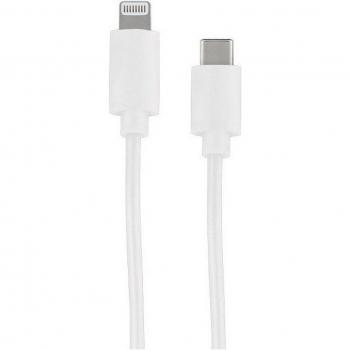 Cable USB-C a Lightning 1m Blanco