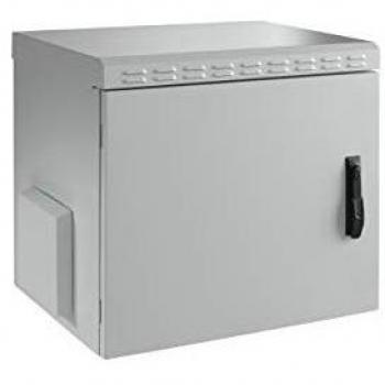 Carcasa de Pared 19'' IP55, 9U, Profundidad 600 mm, RAL7035, Capacidad 100 kg