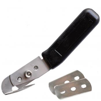 Ehdis® Auto cortador del vinilo del abrigo con 2 reemplazable doble cara de la hoja, de acero inoxidable de corte de precisión cuchilla cortadora asequible Bowery cuchillo para uso general Manual for Automotive abrigo del vinilo de materiales