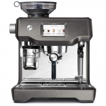 Cafetera Superautomática Sage Oracle Touch SES990BST4EEU1, 2400 W, capacidad de 2,5 L, con espumador de leche y molinillo incorporado, acabado en acero inoxidable negro