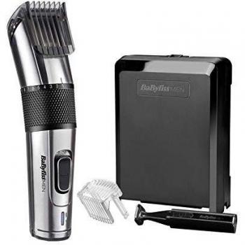 BaByliss E977E Cortapelos y Maquinilla Negro, Acero Inoxidable 26 Longitudes de Corte