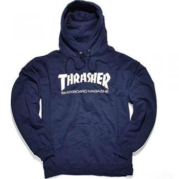 Thrasher Skate Mag Navy Blue Unisex Hoodie XL