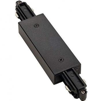 SLV Longitudinal Connector for Single-Circuit Track, Black