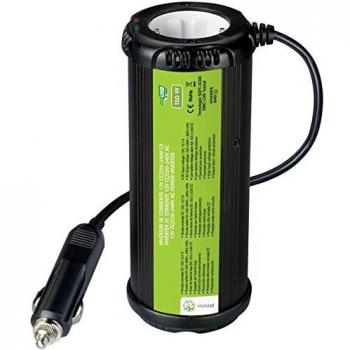 XUNZEL 150 W Inversor de corriente 12 V con USB – Pack de 1 inli1 50ru