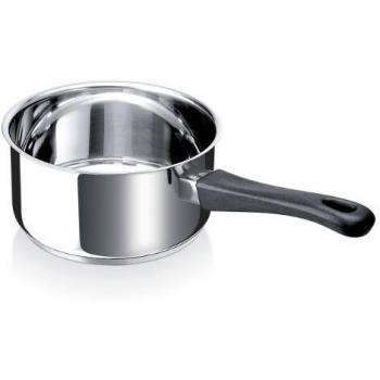 Cacerola de Acero Inoxidable Beka Polo 18 cm - Apta para Todo Tipo de Fuegos e Inducción