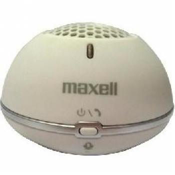 Altavoz Portátil Maxell MXSP-BT01, Bluetooth, 2W, Color Blanco