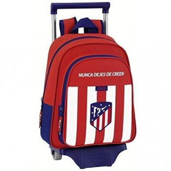 Safta Mochila Infantil Atlético De Madrid Oficial Con Carro Safta 125x95mm