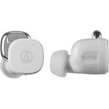 Audio-Technica ATH-SQ1TW Wireless In-Ear Headphones, White