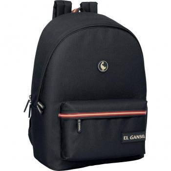 Mochila Doble Para Portatil 15,6'+Usb EL GANSO