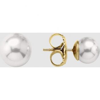 Pendientes Majorica Clásico de Plata de Ley 925 Chapados para Mujer - 00324.01.1.000