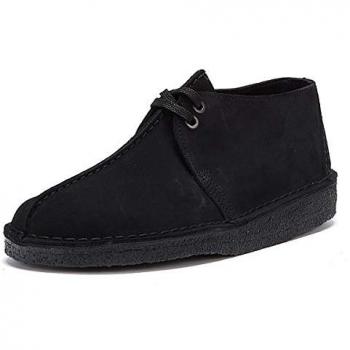Clarks Originals Desert Trek Suede Black Men's Shoes