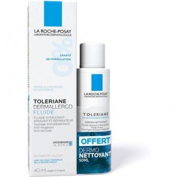 Set La Roche-Posay Toleriane Dermallergo Fluido 40ml + Dermo-Limpiador 50ml