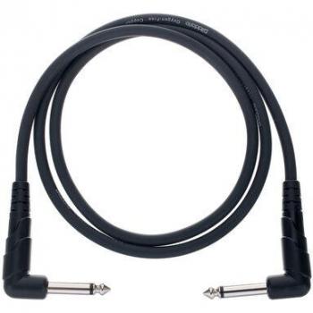 D'Addario Classic Series Right-Angle Patch Cable - 3 Feet (0.9m) Shielded