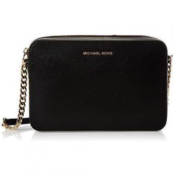 Michael Kors Jet Set Large Women's Cross-Body Bag in Black