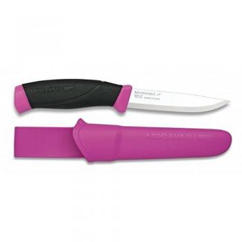 Cuchillo MORAKNIVABS. Color: ROSA. Hoja: 10.3 cm