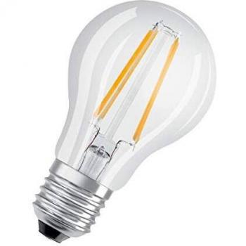 Osram Lámpara LED , Casquillo: E27 , Cool White , 4000 K , 6,50 W , Reemplazo por 60 W Incandescent Bulb , Claro , Parathom Retrofit Classic A [Clase de Eficiencia Energética A++]