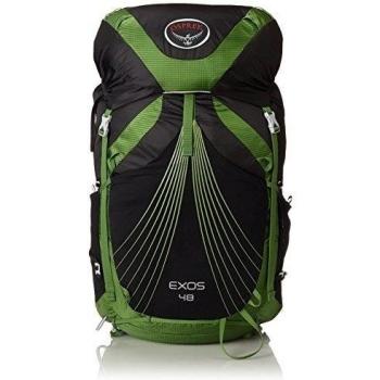 Mochila de trekking Osprey Exos 48 M verde/negro Talla M