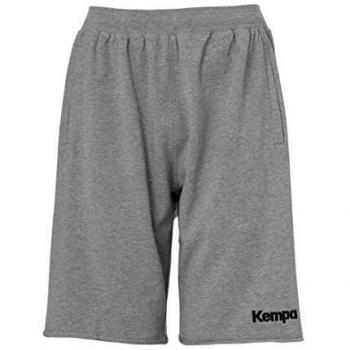 Kempa Core 2.0 Sweatshorts Pantalón Corto de Entrenamiento, Hombre, Gris Oscuro Mezcla, 116