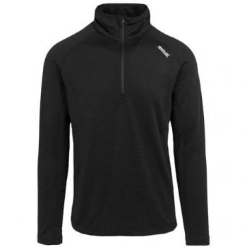 Regatta Yonder II Men's Black Half Zip Fleece Jacket - XL Sale