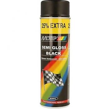 Motip m04001 Spray de pintura de aerosol, Negro