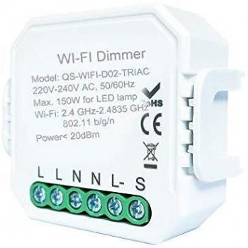 Interruptor de luz Inteligente DIY módulo Smart Life/Tuya App Mando a Distancia, Funciona con Alexa Echo Google Home 1/2 Way 1C dimmer