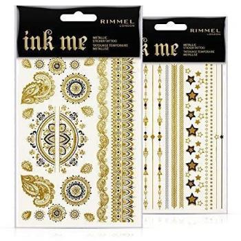 Rimmel London Ink Me Stickers Tatuaje temporal Tono 001 - 15 gr