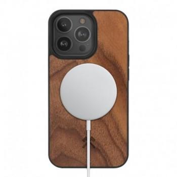 Funda Bumper Magsafe de Madera Biomaterial Negra para iPhone 13 Mini