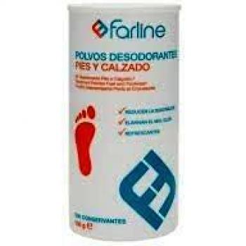 Polvos desodorantes pies y calzado Farline 100 g