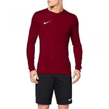 Nike LS Park Vi JSY Camiseta de Manga Larga, Hombre, Rojo