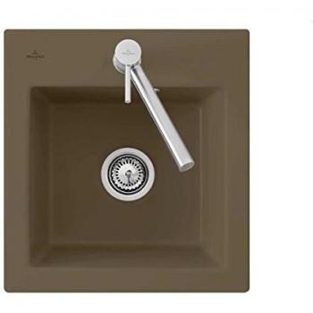 Fregadero de Cerámica Villeroy & Boch Subway 45 XS Madera con Desagüe Manual - 6781 01 TR