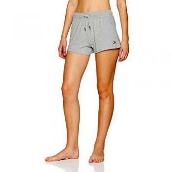 Tommy Hilfiger Short, Pantalones de Pijama Mujer, Gris