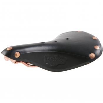 Brooks B17 Copper - Sillín - Limited Edition negro/Dorado 2016