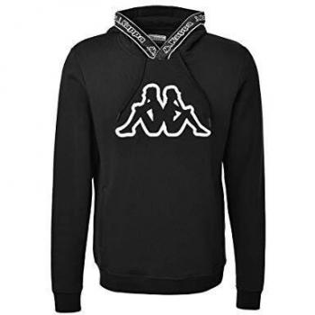 Kappa 304RV90_902_2XL - Sudadera RIONDI, talla negro, 2XL