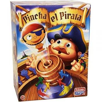 Falomir- Pincha el Pirata Juego de Mesa, Multicolor, única