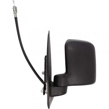Espejo retrovisor izquierdo TYC 310-0090, compatible con vehículos, diseño aerodinámico, fácil instalación, acabado en negro, incluye soporte de montaje
