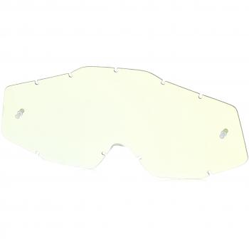 Desconocido 100% ACCURI/STRATA Youth Replacement Lens W/Posts Anti-Fog Gold Mirror/Smoke, Unisex niños, Dorado, Talla única