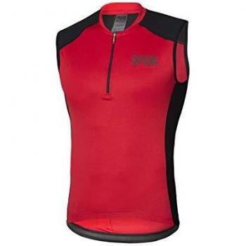 Spiuk Maillot S/M Indoor Hombre Rojo T. L, Talla L