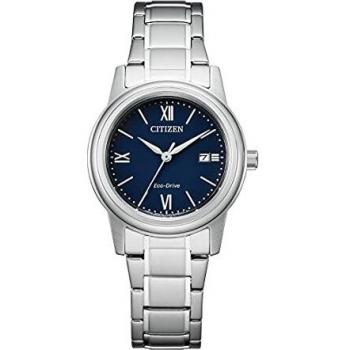 Reloj de Mujer Citizen Eco-Drive FE1220-89L - Acero Inoxidable, Esfera Azul, 100M resistencia al agua