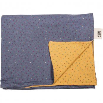 Baby Bites ORIGINAL - Mantita AZUL y AMARILLO para hamaca - Reversible