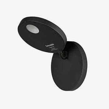 Artemide Demetra Faretto LED Wandleuchte 3000K sin interruptor, gris antracita