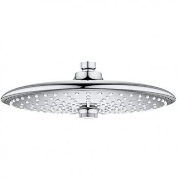 Euphoria 260 Chrome Rain Shower Head with 3 Spray Functions
